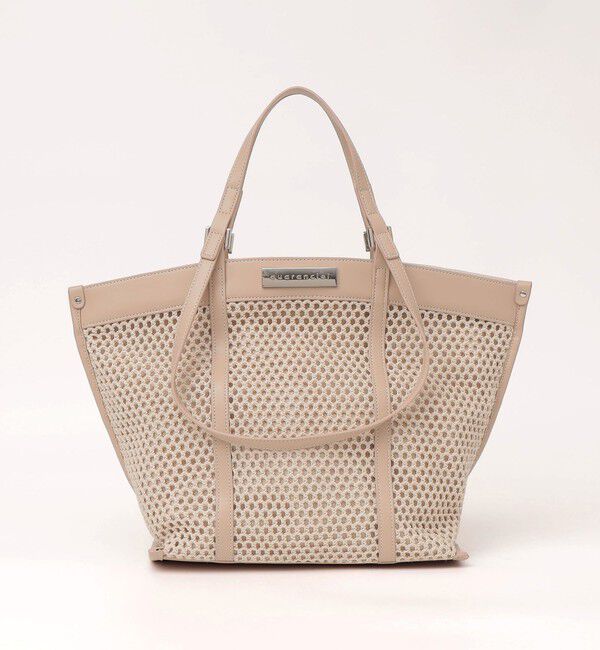 quaranciel「quaranciel: 2way ハンドル メッシュ トートバッグ」|トートバッグ|