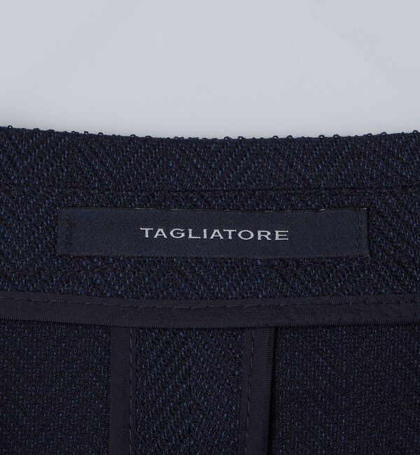 SHIPS「TAGLIATORE: ウール レーヨン ヘリンボーン ジャケット」|テーラードジャケット|