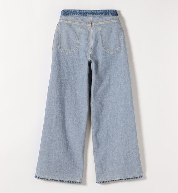 SHIPS any「Lee:〈洗濯機可能〉デニム ワイド パンツ」|デニム|