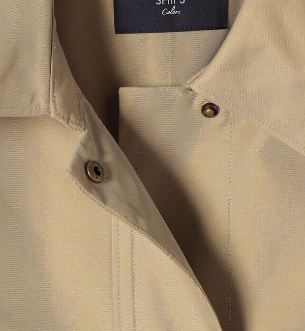 SHIPS Colors 「SHIPS Colors:〈手洗い可能〉TC シャンブレー ブルゾン」|ブルゾン・スタジャン|