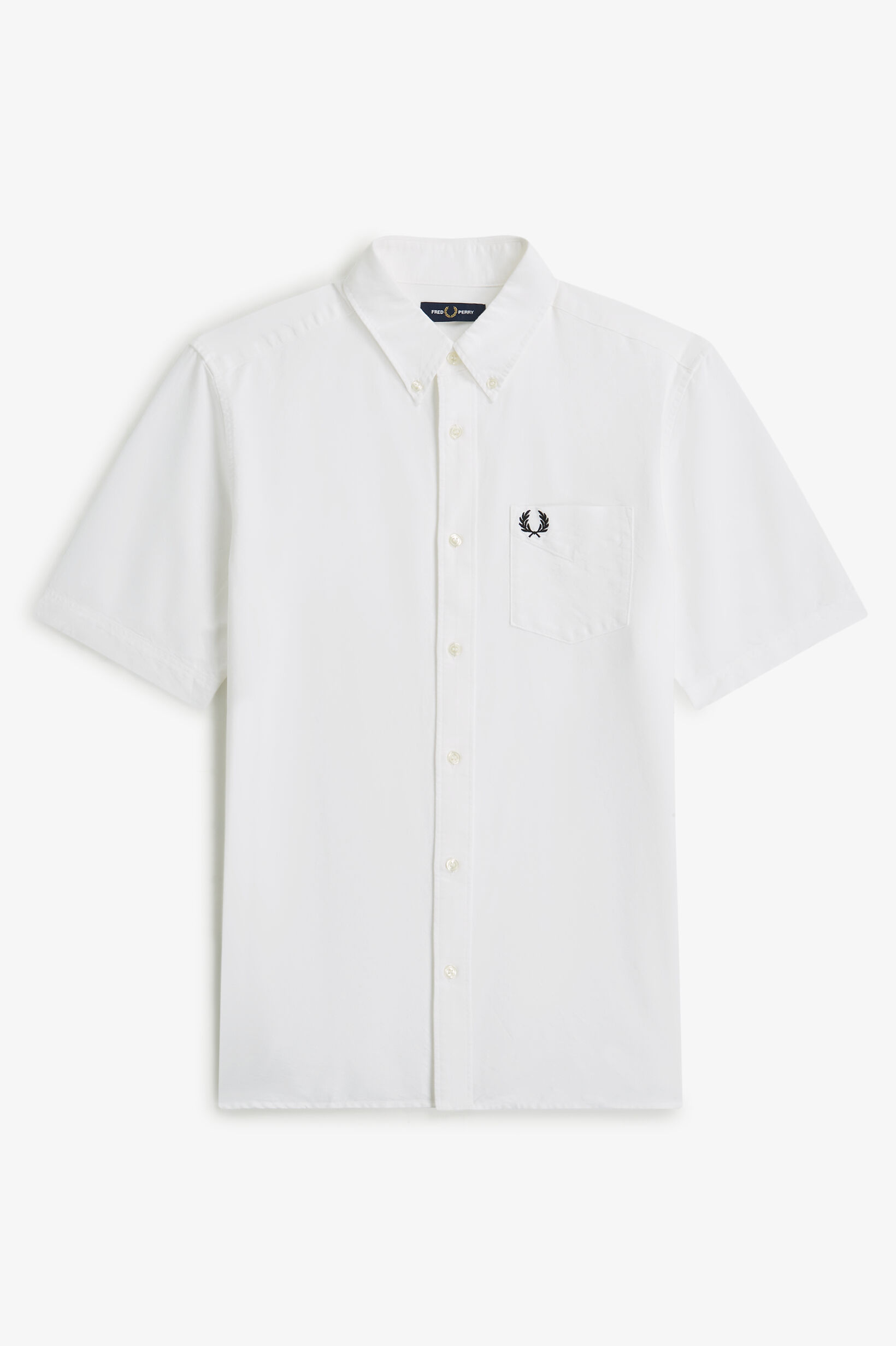 FRED PERRY 「Oxford Short Sleeve Shirt」|シャツ・ブラウス|WHITE