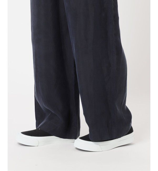 OUTDOOR PRODUCTS Usual Things「新色追加 キュプラステッチワークドロストワイドパンツ セットアップ対応」|スラックス|