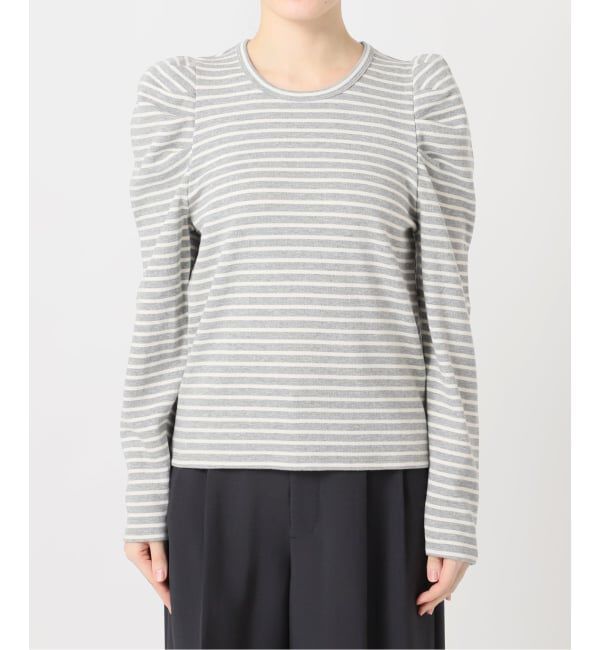 OUTDOOR PRODUCTS Usual Things「WEB限定カラーあり ボリュームスリーブボーダープルオーバー」|Tシャツ・カットソー|