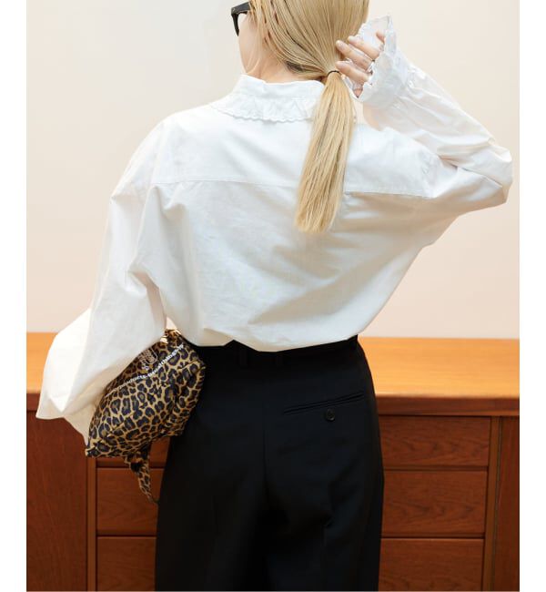 OUTDOOR PRODUCTS Usual Things「カットワークレースブラウス」|シャツ・ブラウス|