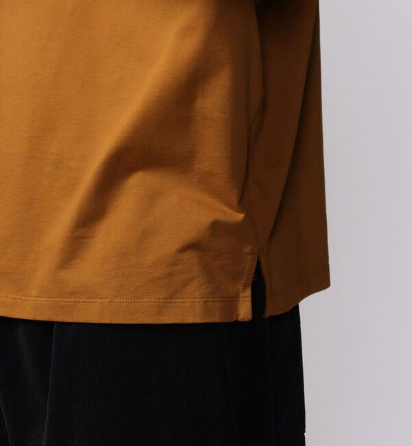 CABaN「CABaN コットン モックネックロングスリーブプルオーバー」|Tシャツ・カットソー|