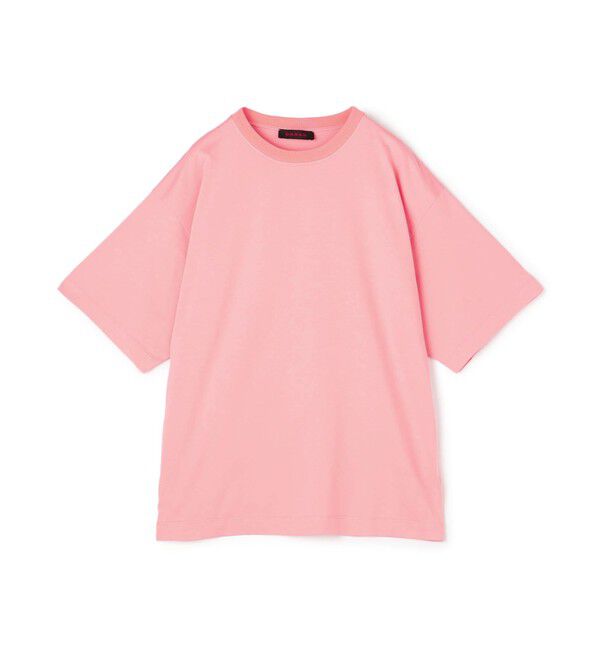 CABaN「CABaN コットン ドロップショルダークルーネックプルオーバー」|Tシャツ・カットソー|33 ピンク