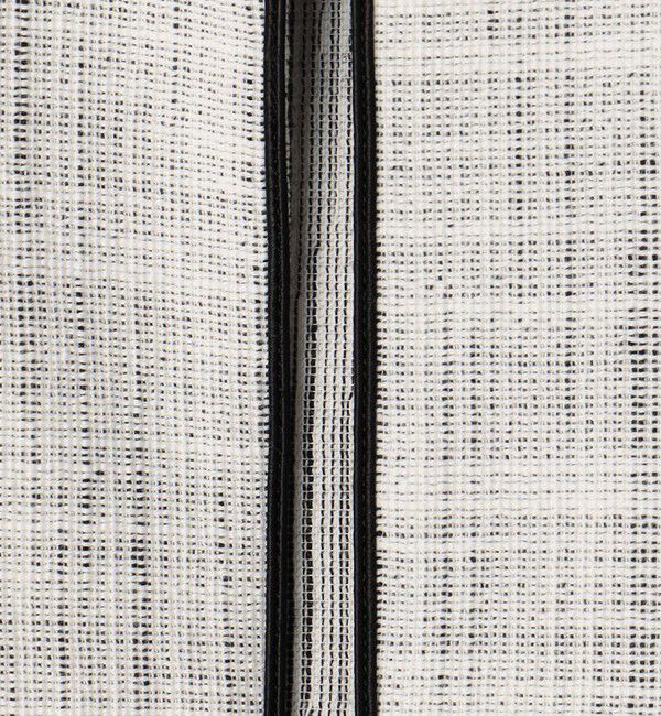 Ballsey「ロングスラブツイード クルーネックジャケット」|ノーカラージャケット|