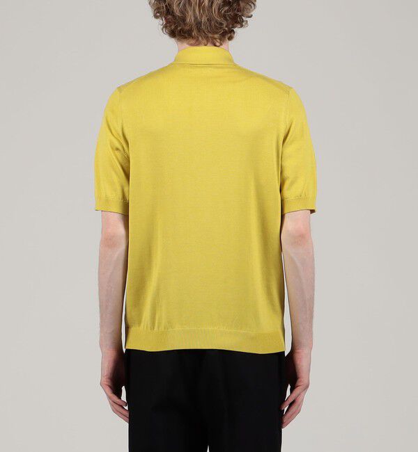 TOMORROWLAND MENS「シルクコットン ニットポロシャツ SESIA」|ニット・セーター|