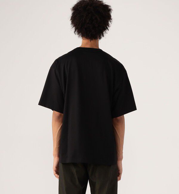 CABaN「CABaN スビンコットン ビンテージフラワーエンブロイダリーTシャツ」|Tシャツ・カットソー|