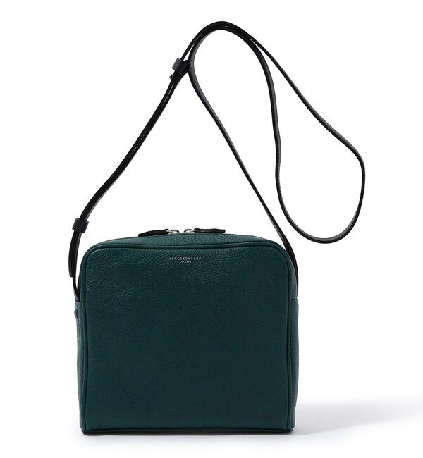 TOMORROWLAND GOODS「TOMORROWLAND シュリンクレザー ミニショルダーバッグ」|ショルダー・メッセンジャー|55 グリーン