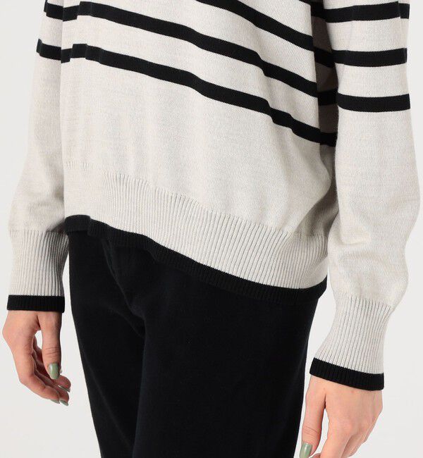 GALERIE VIE「ウーステッドウール クルーネックプルオーバー」|ニット・セーター|