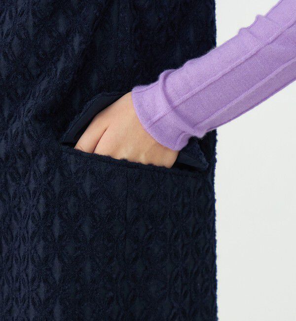 Ballsey「モールヤーンジャカード クルーネックジレ」|ベスト・ジレ|