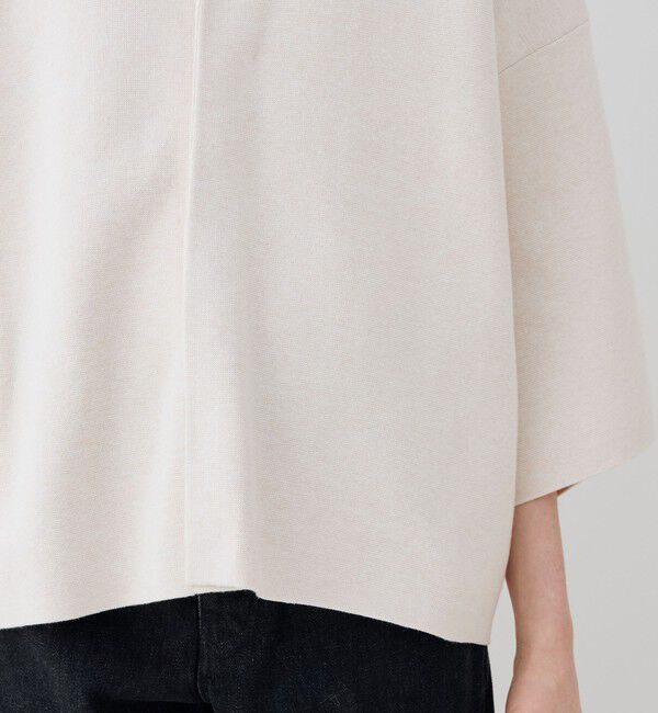 GALERIE VIE「ミラノリブ ノーカラージャケット」|ノーカラージャケット|