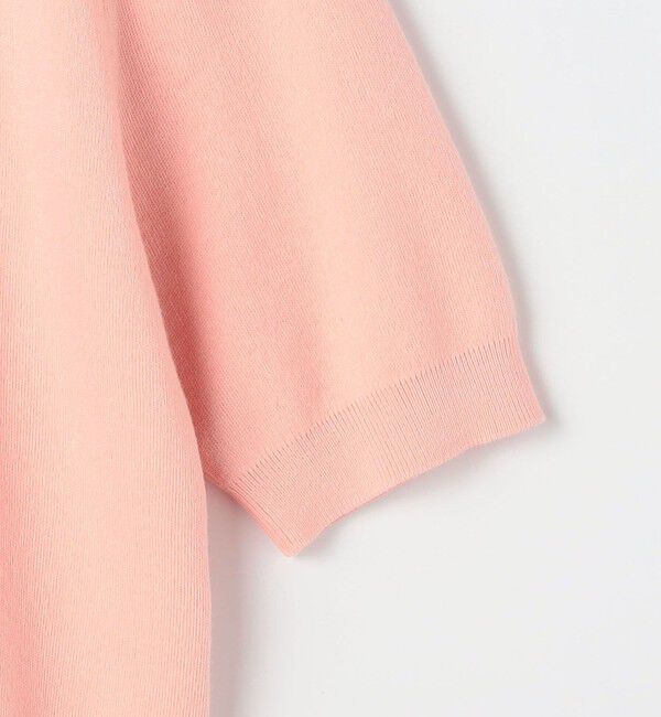 CABaN「コットンカシミヤ パールポロカーディガン」|カーディガン|