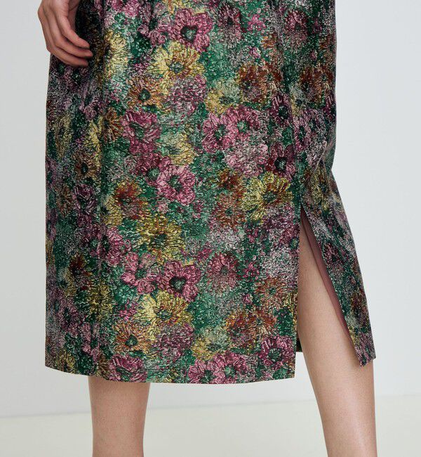 TOMORROWLAND collection「フラワーガーデン コクーンスカート」|スカート|