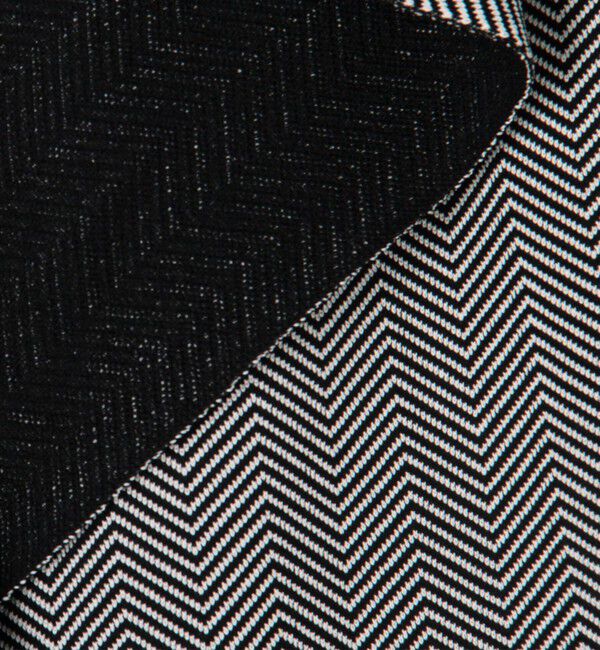 DES PRES「ヘリンボーンダブルフェイス トライアングルカラーコート」|その他|