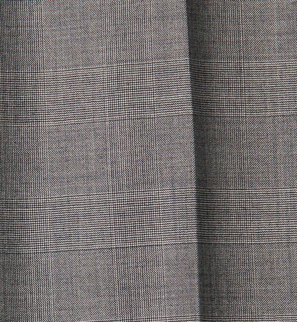 TOMORROWLAND collection「TASMANIAN GLEN CHECK ストレートパンツ」|スラックス|