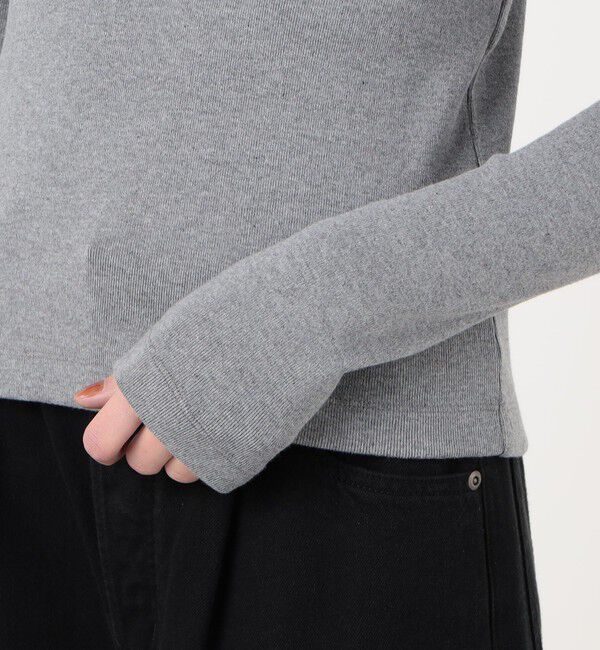 Edition「コットンモダールフライス  ロングスリーブトップス」|Tシャツ・カットソー|