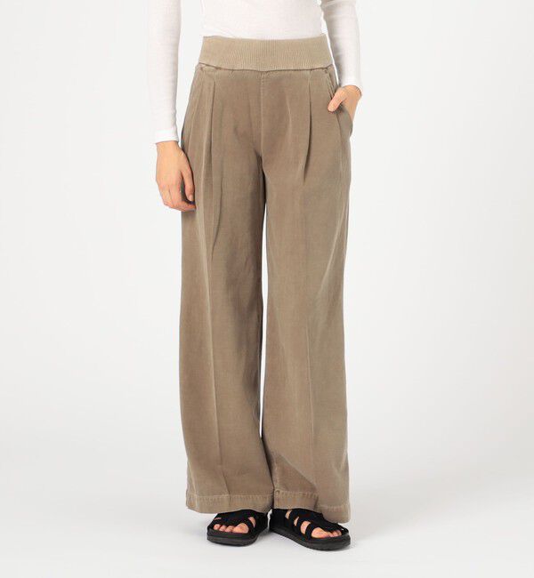 JAMES PERSE「リブウエストワイドレッグパンツ WCGT1099」|その他|