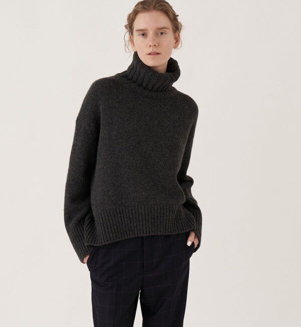 GALERIE VIE「ファインウール タートルネックプルオーバー」|ニット・セーター|