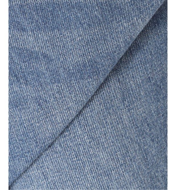  「レースアップデニムパンツ」|デニム|