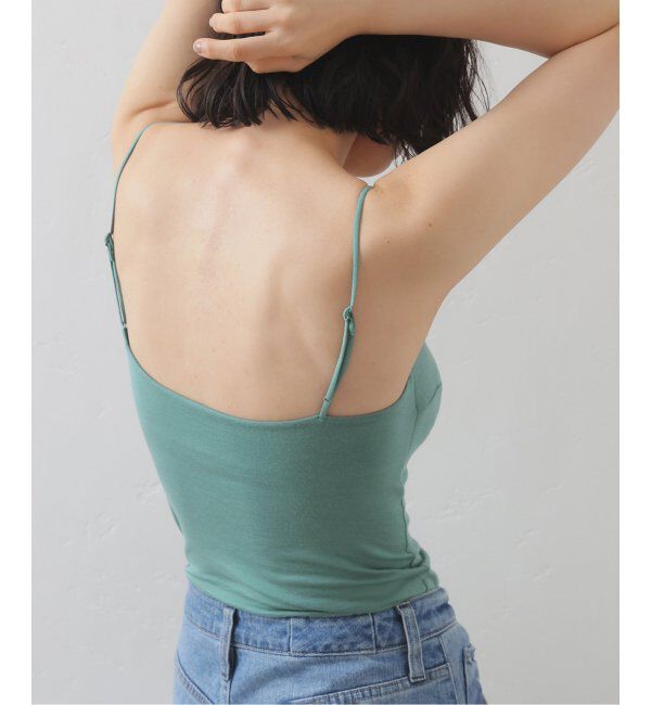 EMILYWEEK「【ACTIVE】Bamboo ストレッチキャミソール（グリーン）」|インナー|