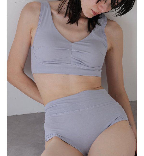 EMILYWEEK「【NEUTRAL】オーガニックコットン混カバレッジショーツ（グリーン、パープル）」|インナー|