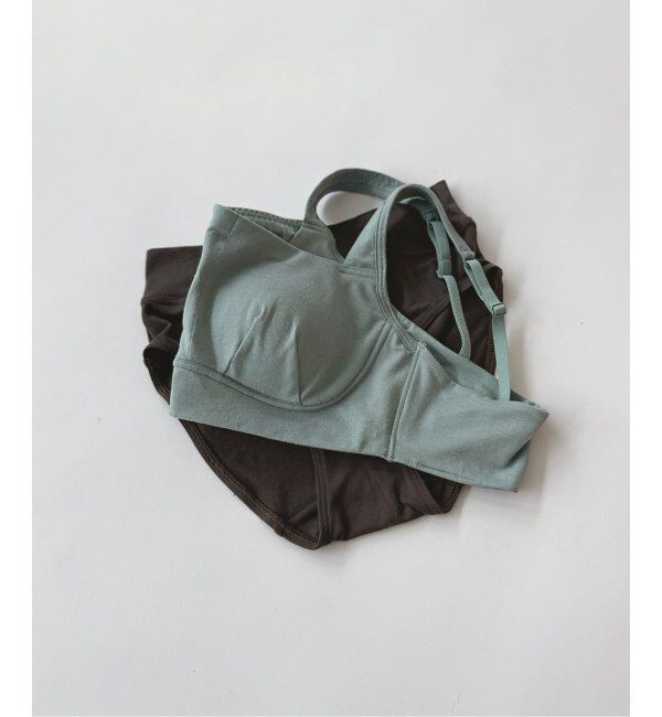 EMILYWEEK「【CALM】ハーフトップブラ（ブラウン、ブルー）」|インナー|