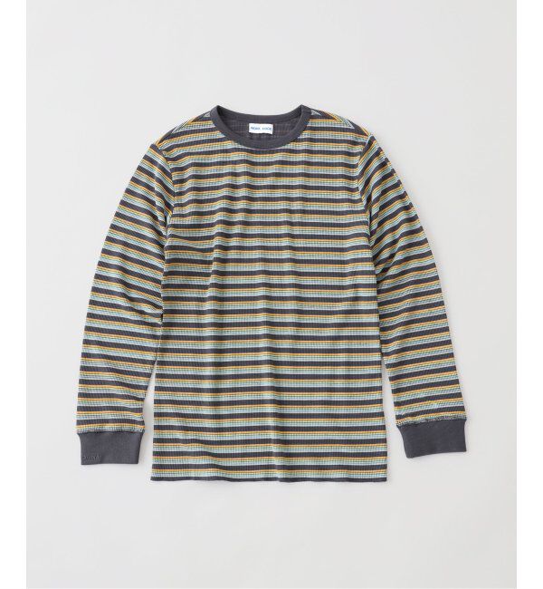 JOINT WORKS「WOKE EDGE/ウォークエッジ/Glit Border Thermal」|Tシャツ・カットソー|ブラック