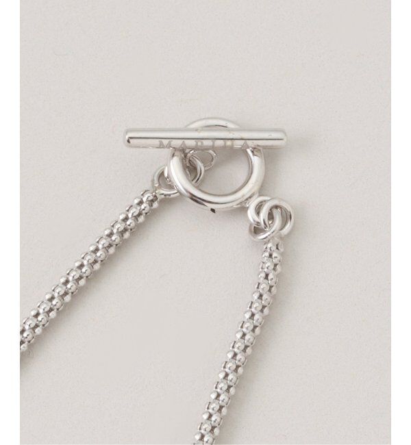 Plage「MARIHA / マリハ Silent Rain POPCORN チェーンネックレス 40 (シルバー)」|ネックレス|