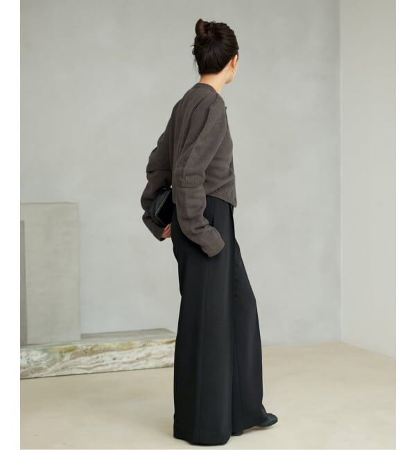 Plage「les Tendre easy care スラックス」|スラックス|