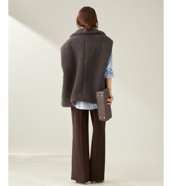 Plage「lesTendre boa ベスト」|ダウンベスト・ベスト|