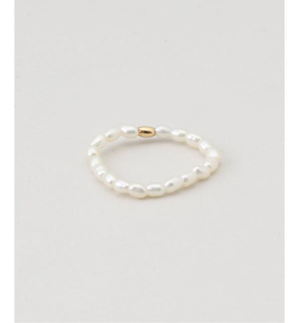Plage「MARIHA / マリハ VENUS RING OV PEARL S リング」|リング|ホワイト