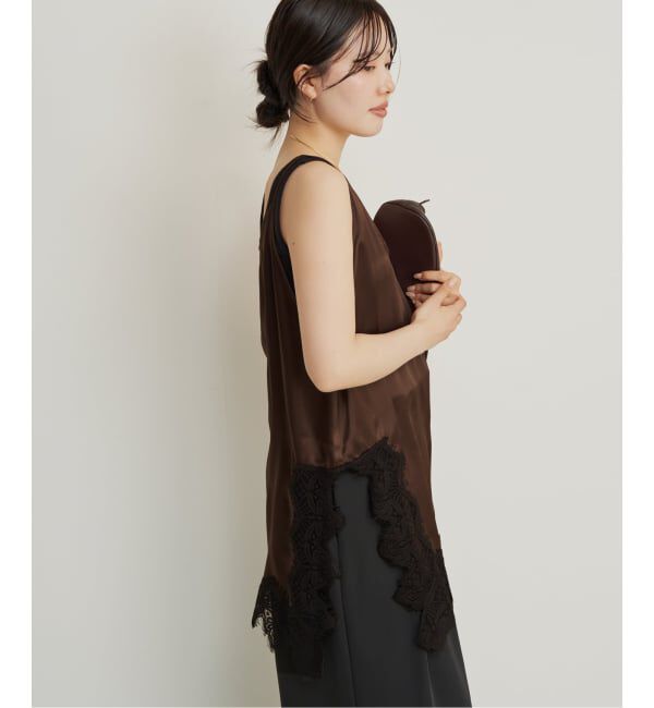 Plage「R&rsquo;IAM レースタンク」|キャミソール|