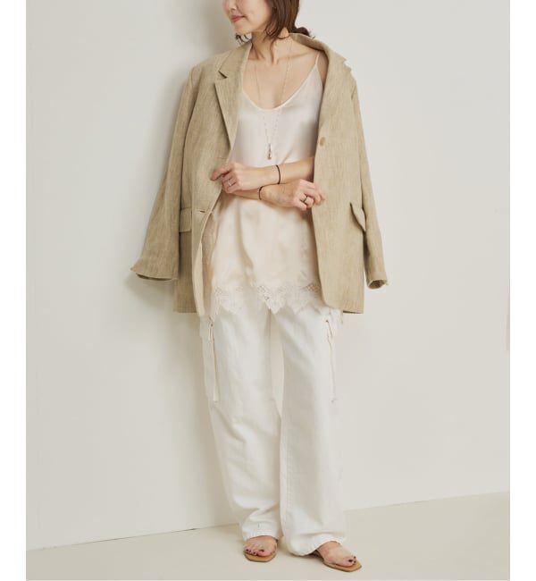 Plage「R&rsquo;IAM レースタンク」|キャミソール|