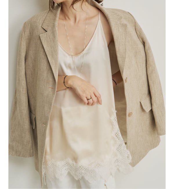 Plage「R&rsquo;IAM レースタンク」|キャミソール|