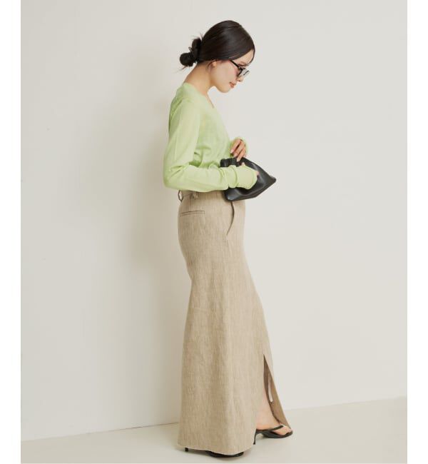 Plage「R&rsquo;IAM KNIT LONG TEE」|ニット・セーター|