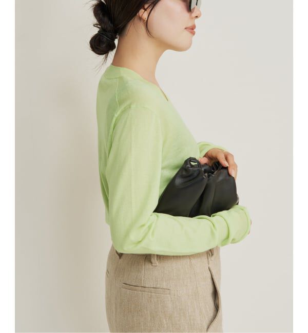 Plage「R&rsquo;IAM KNIT LONG TEE」|ニット・セーター|