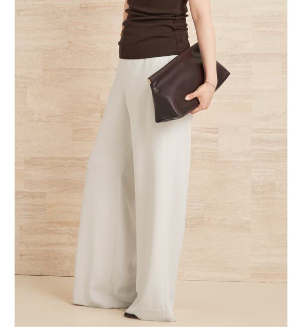 Plage「《予約》Semi flare パンツ」|スラックス|