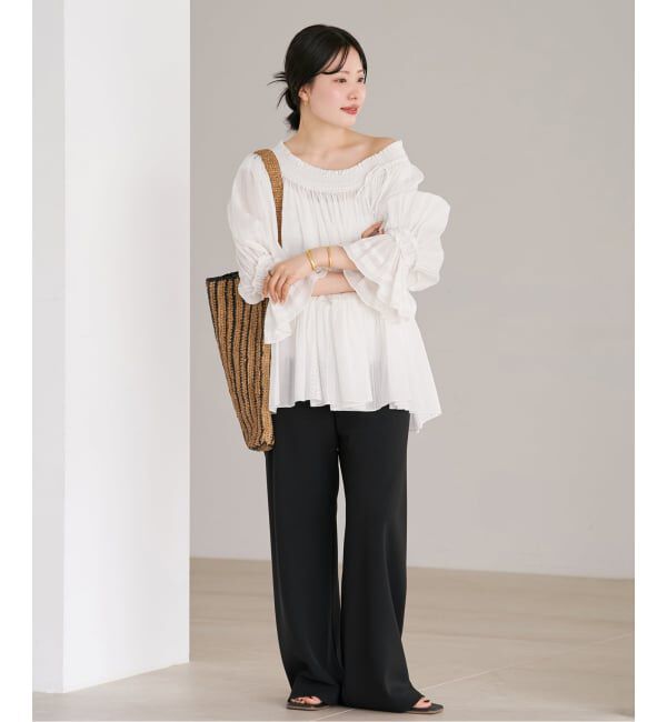 Plage「《一部カラーWEB限定追加予約》Bias Relax パンツ 10」|その他|