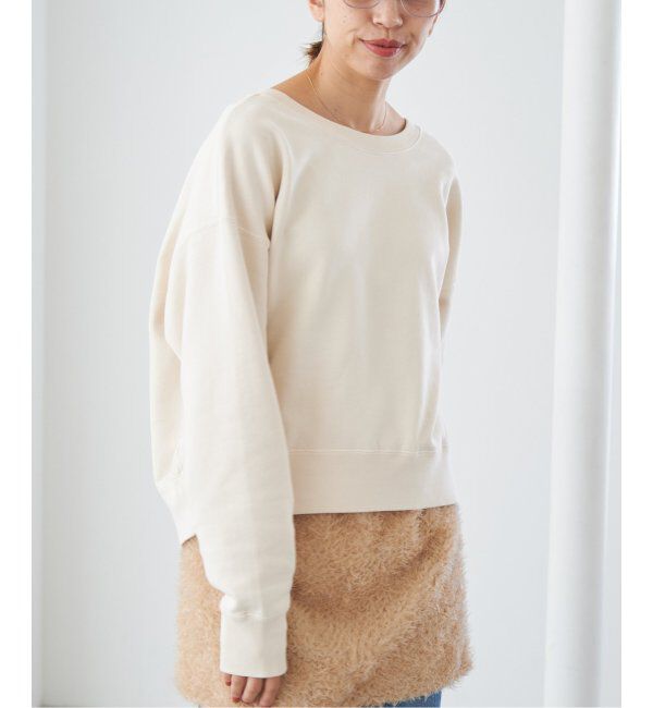 IENA「《追加》ピグメントスウェットプルオーバー」|スウェット・ジャージ|