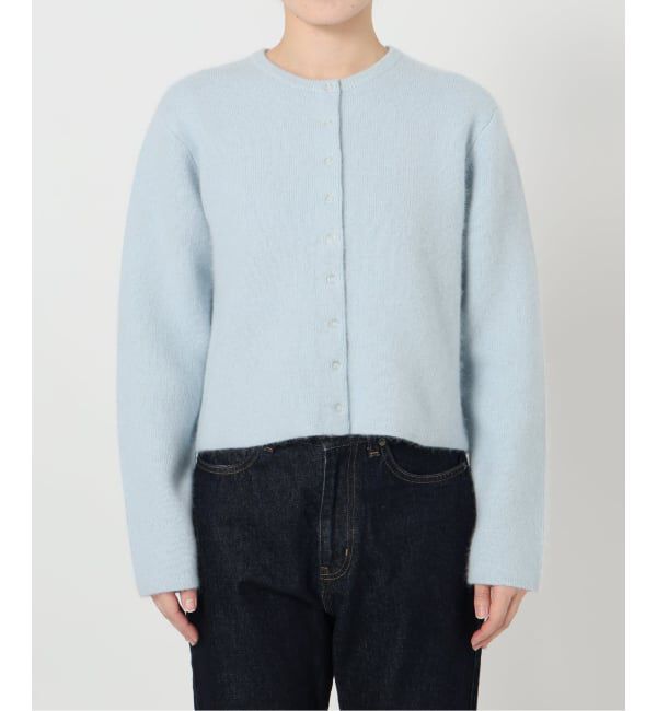 SLOBE IENA「《追加》ウォッシャブルファーリーダブルフェイスカーディガン」|カーディガン|
