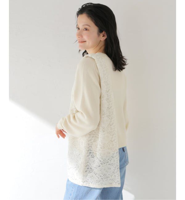 IENA LA BOUCLE「stjerneborg/ステルネボリ レースバッグビッグ」|トートバッグ|