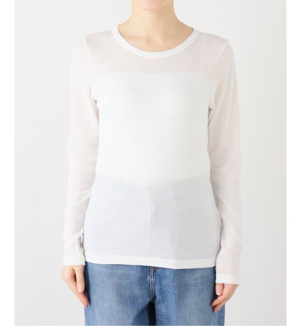 IENA「コットンシアープルオーバー」|Tシャツ・カットソー|