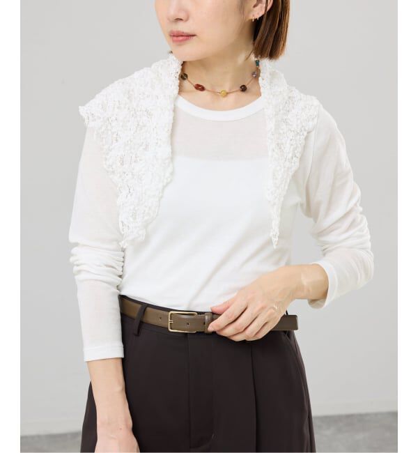 IENA「コットンシアープルオーバー」|Tシャツ・カットソー|