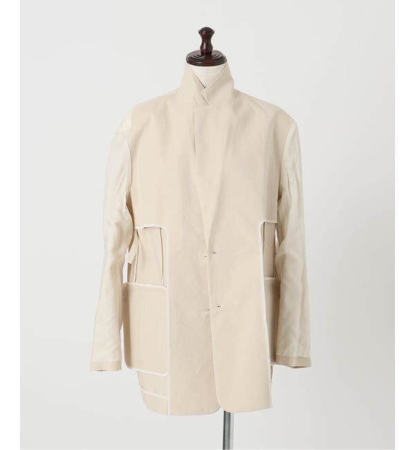 VERMEIL par iena「Clean Linen Flex ジャケット」|テーラードジャケット|