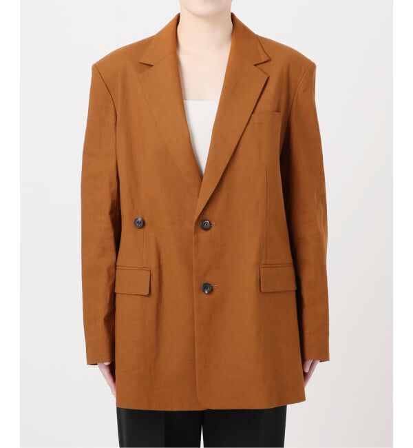 VERMEIL par iena「Clean Linen Flex ジャケット」|テーラードジャケット|