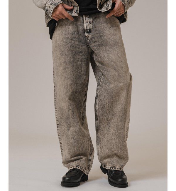 EDIFICE「Lee for BOUCLE 別注 カウボーイバギーパンツ フェード」|デニム|