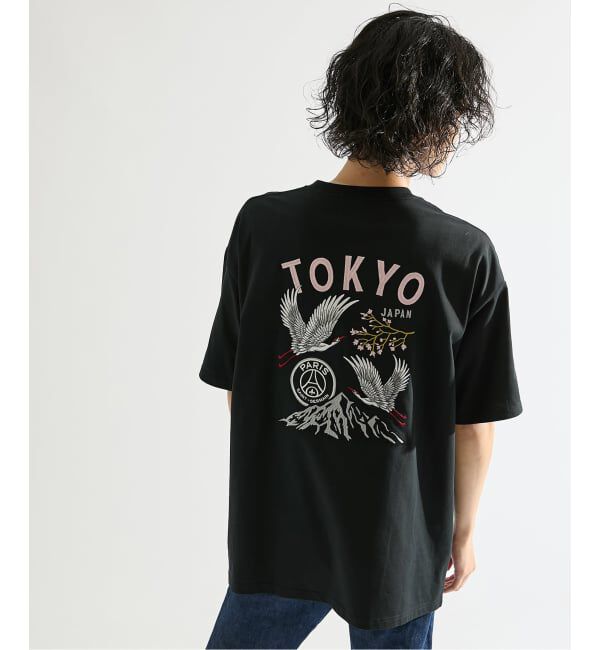 Paris Saint-Germain「【Paris Saint-Germain / パリ・サン＝ジェルマン】PSG JP Tsuru embroidery TEE」|Tシャツ・カットソー|