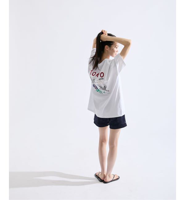 Paris Saint-Germain「【Paris Saint-Germain / パリ・サン＝ジェルマン】PSG JP Tsuru embroidery TEE」|Tシャツ・カットソー|